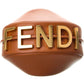 FENDI Fendigraphy Mini Leather Hobo Bag
