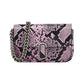 The Snake-Embossed Leather J Marc Mini Shoulder Bag