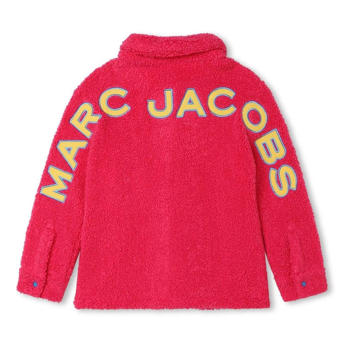 The Marc Jacobs Kids Logo Embroidered Fleece Cardigan