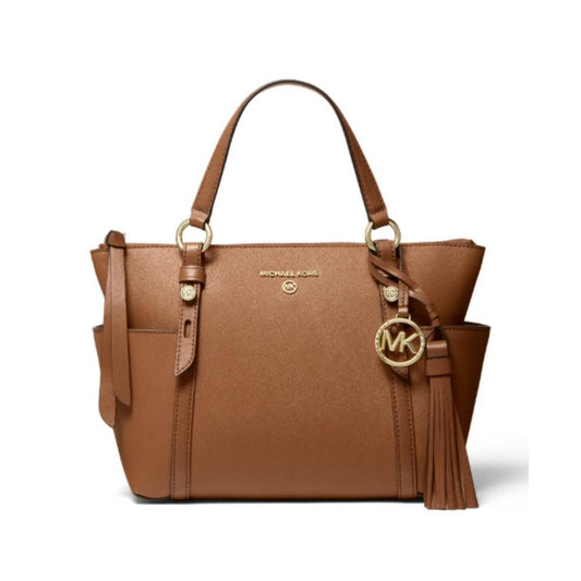 Sullivan Small Convertible Top Zip Leather Tote