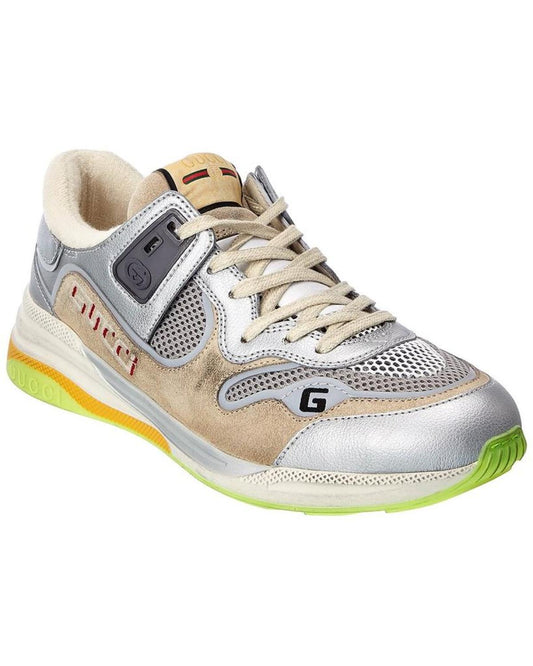 Gucci Ultrapace Leather & Mesh Sneaker