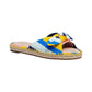 Saltie Shore Womens Leather Slip On Espadrilles