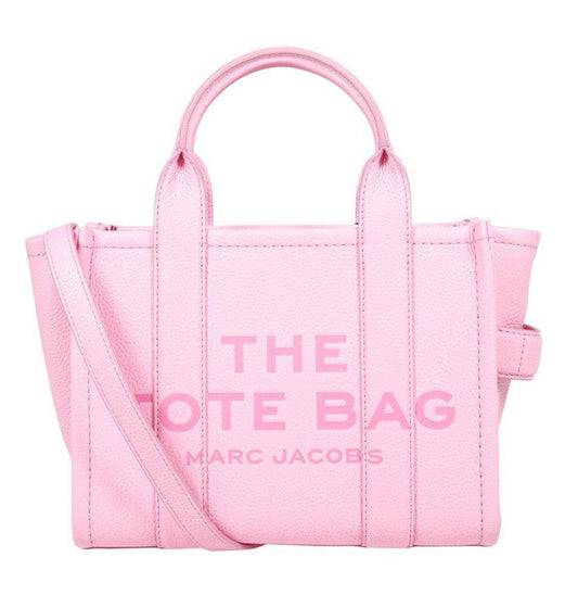Marc Jacobs Logo Debossed Zip-Up Small Tote Bag