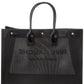 Saint Laurent Rive Gauche Mesh & Leather Tote