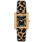 Women's Emery Quartz Three-Hand Leopard Print Calf Hair Watch 33X27mm