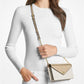 Jet Set Travel Small Signature Logo Clutch Crossbody Bag