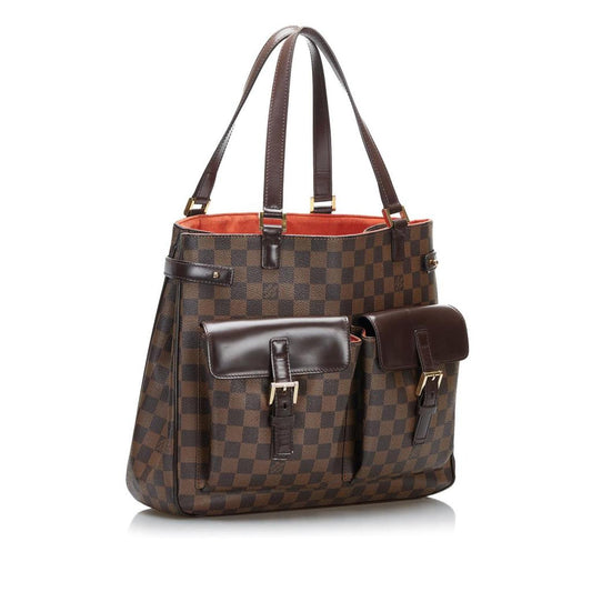 Louis Vuitton Damier Ebene Uzes Canvas Tote Bag (Pre-Owned)