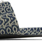 Blue 'The J Marc Washed Monogram' Sandals