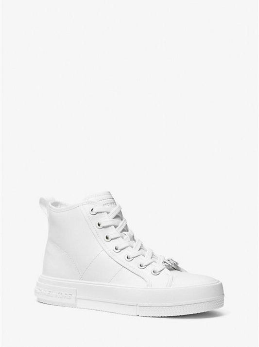 Evy Leather High-Top Sneaker