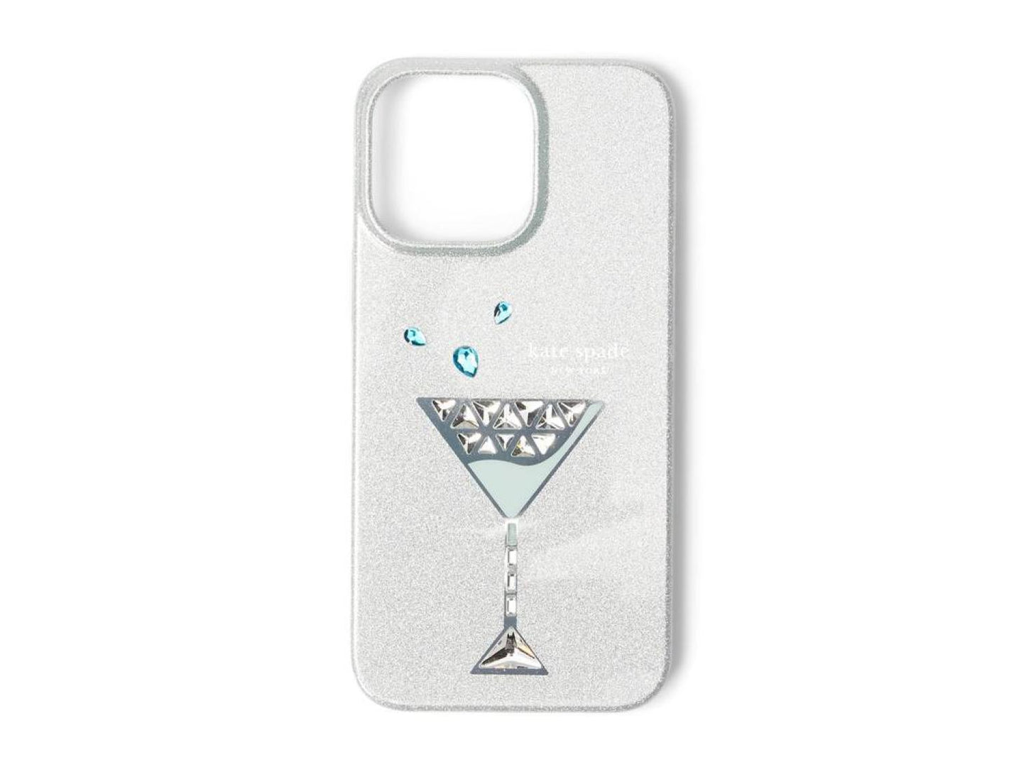 Shaken Not Stirred Embellished TPU Phone Case 14 Pro Max