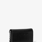 Small Saffiano Leather Envelope Crossbody Bag