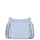 Hudson Pebbled Leather Messenger Crossbody