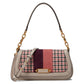 Gramercy Racing Stripe Plaid Twill Fabric Small Flap Shoulder