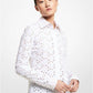 Hansen Floral Eyelet Stretch Cotton Shirt