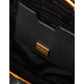 Patisserie Pleated Smooth Leather 3-D Croissant Clutch