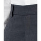 Men's Slim-Fit Dark Grey Suit Trousers