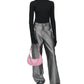 The J Marc Curve Shoulder Bag
