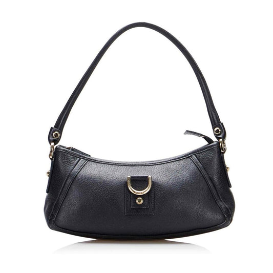 Gucci Abbey D-Ring Leather Baguette Bag