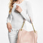 Piper Large Pebbled Leather Shoulder Bag