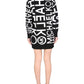 Michael Michael Kors Logo Intarsia Crewneck Dress
