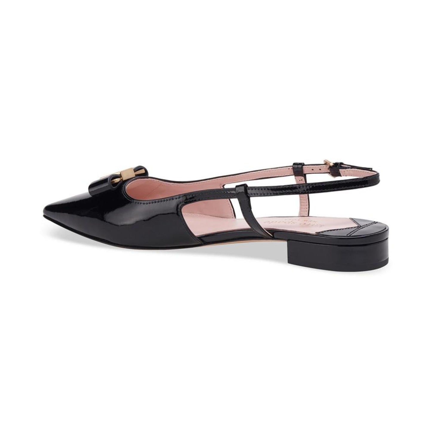 Women's Bowdie Pointed-Toe Slingback Flats