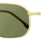 Hugo Boss Men's Runway Sunglasses B1446S J5GWM Gold/Green 59mm