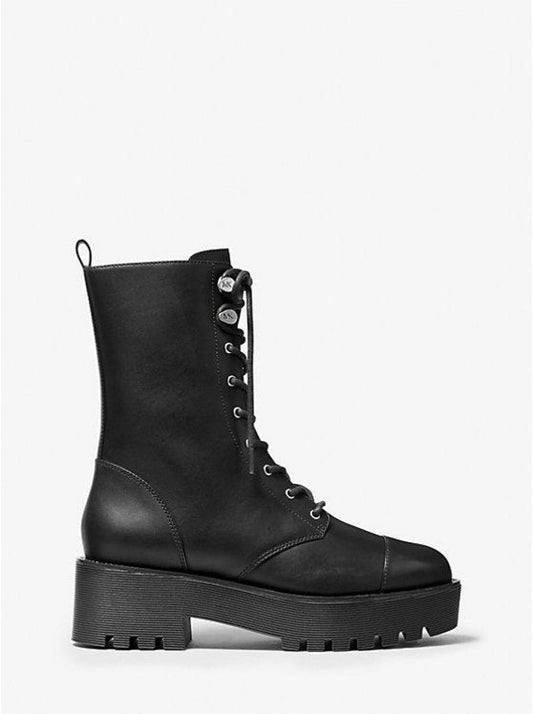 Bryce Leather Platform Combat Boot