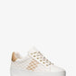 Poppy Logo Embossed Stripe Sneaker