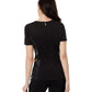PU Combo Short Sleeve Chain Top