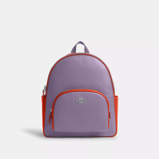 Coach Outlet Court Backpack In Colorblock