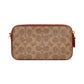 Colorblock Coated Canvas Signature Kira Crossbody