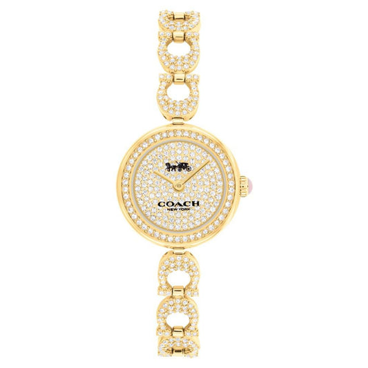 Women's Gracie Gold-Tone Stainless Steel Bangle Bracelet Watch 23mm