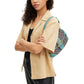 Soho Signature Jacquard Top Handle Shoulder Bag