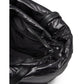 Puffed Puffy Fabric Small Tote