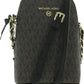 Jet Set Charm Womens Leather Signature Shoulder Handbag
