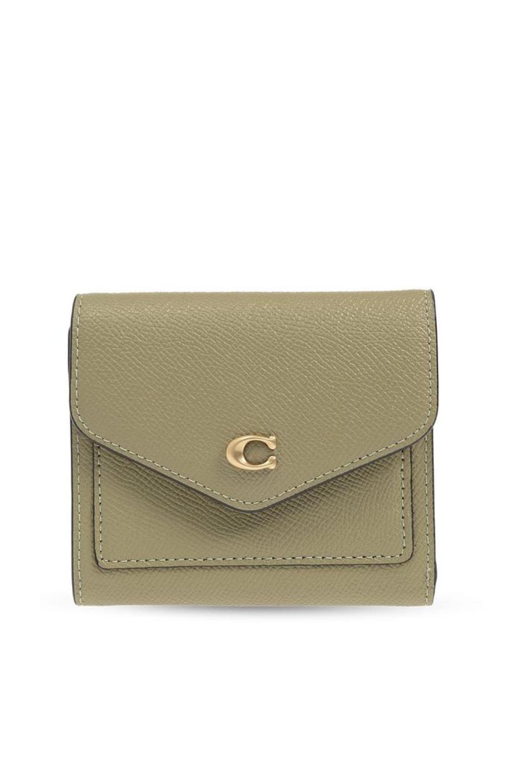 Coach Wyn Logo Plaque Small Wallet