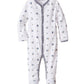 Bear-Print Cotton Coverall (Infant)