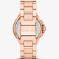 Oversized Camille Rose Gold-Tone Watch