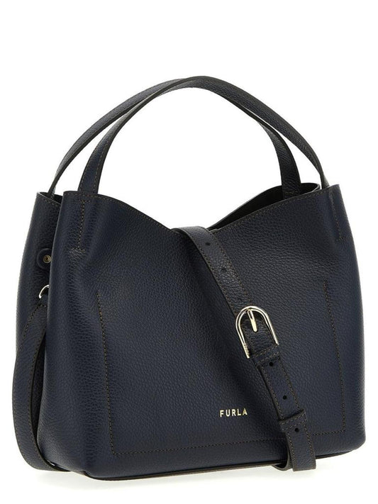 Furla Primula Logo Plaque Tote Bag