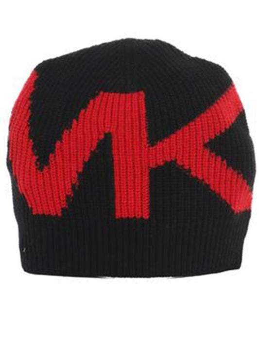 Michael Michael Kors Logo Intarsia Knitted Beanie