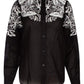 Michael Michael Kors Floral Embroidered Buttoned Cardigan