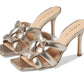 Kellie Metallic Leather Sandal