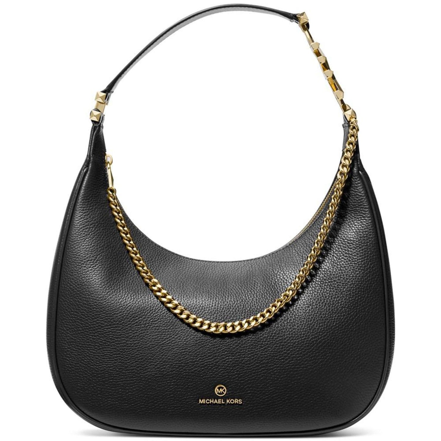 Piper Medium Leather Hobo Shoulder Bag