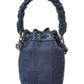 FENDI Mon Tresor Mini FF Canvas & Leather Bucket Bag