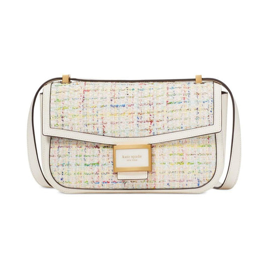 Katy Small Tweed Convertible Shoulder Bag