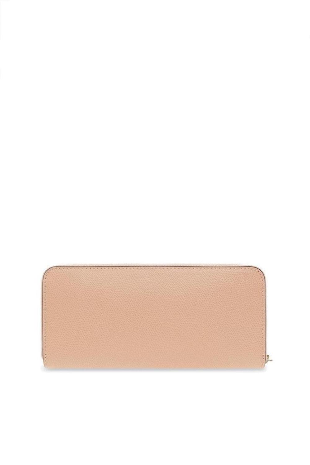 Furla Logo Plaque Zipped Continental Wallet