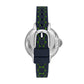 Park Row Three-Hand, Silver Alloy Watch - KSW1796