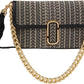 Beige & Black 'The Monogram J Marc' Shoulder Bag