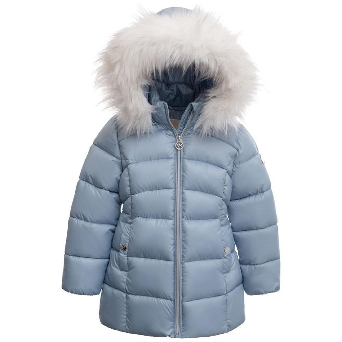 Toddler and Little Girls Heavy Weight Stadium Coat