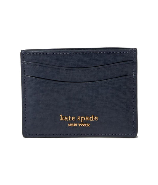 Shaggy Embossed Saffiano Leather Card Holder